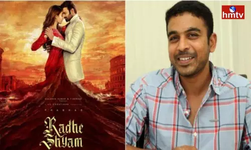 Prabhas Fans Trolls Radhe Shyam Director