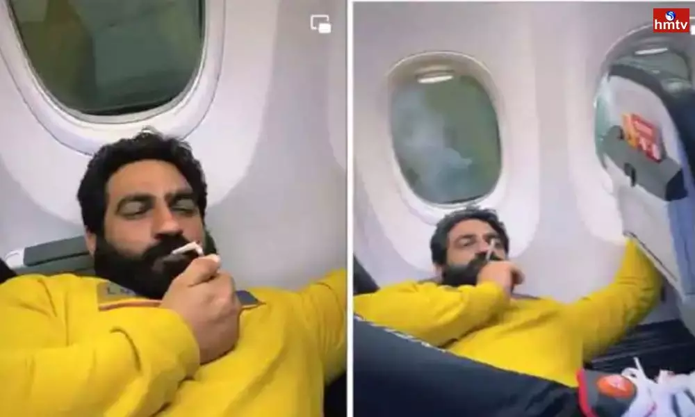 Video of Bobby Kataria smoking in Spicejet Flight Goes Viral