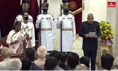 Jagdeep Dhankar Sworn in as Vice President Jagdeep Dhankar Sworn in as Vice President