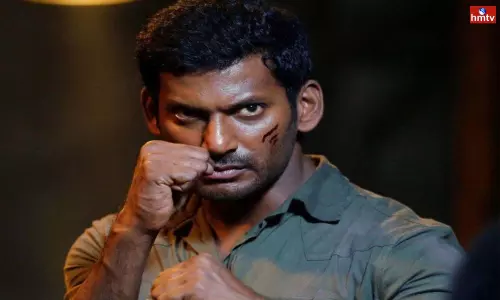 Once Again Vishal Injured Severely