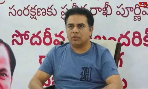 KTR Greets People on Raksha Bandhan KTR Greets People on Raksha Bandhan