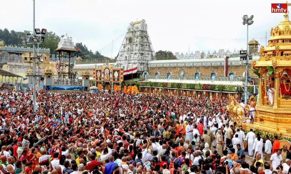 Devotees Huge Rush in Tirumala Tirupati