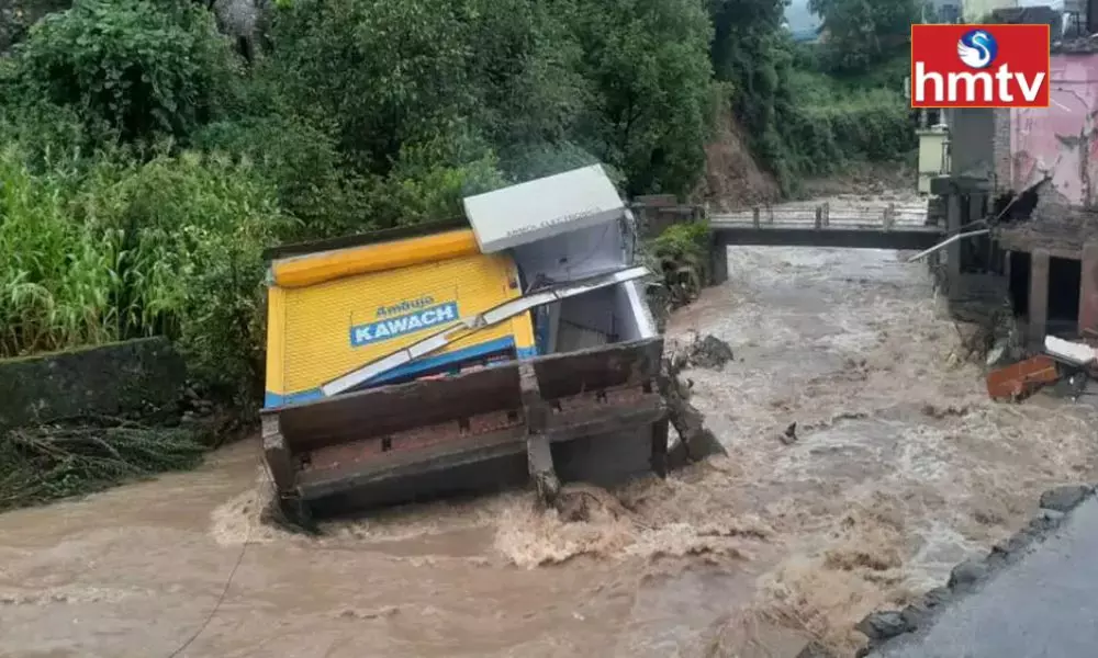 ATM Washed Away in Flood in Uttarakhand