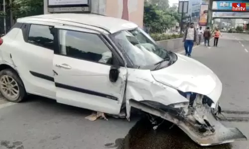 Car Accident in Jubilee Hills | TS News