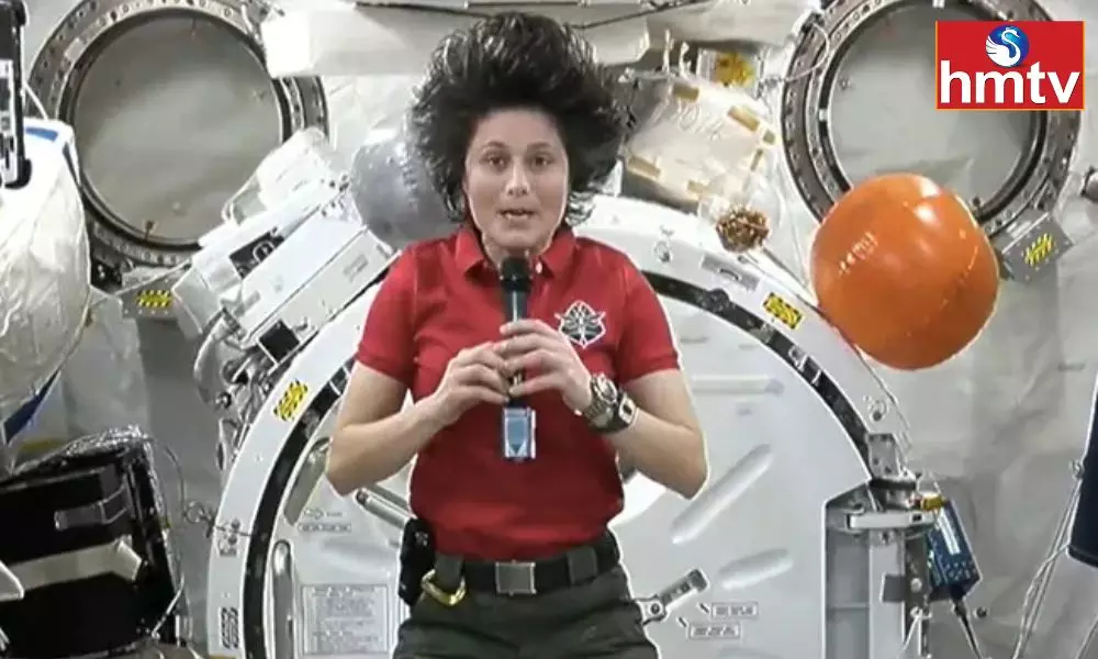 Samantha Cristoforetti Wishes To India From Space