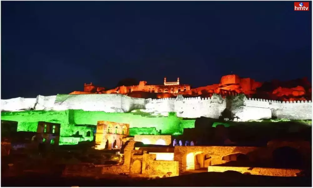 Golconda Fort All Set For 75th Independence Day Celebration