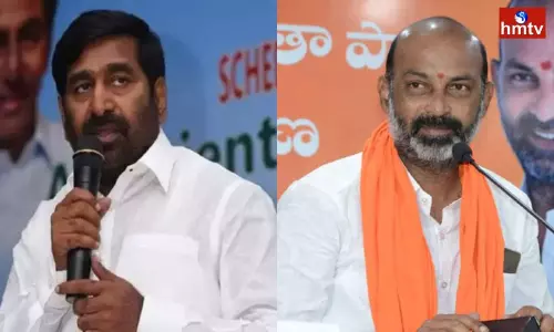 Minister Jagadish Reddy Fires On Bandi Sanjay