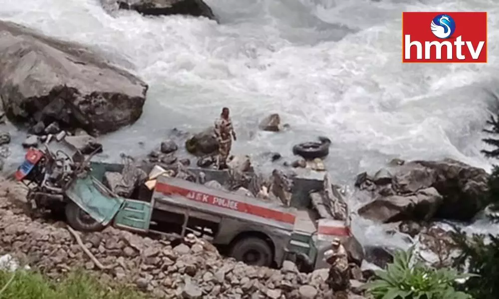 Bus Carrying ITBP Jawans, Cops Falls Into River in J&Ks Pahalgam