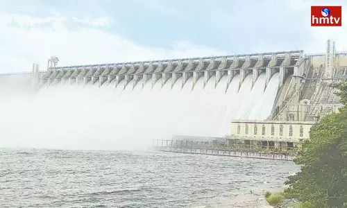 Flood Water Continue To Srisailam And Nagarjuna Sagar Project Flood Water Continue To Srisailam And Nagarjuna Sagar Project