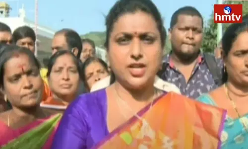 Minister Roja Visit Tirumala | AP News