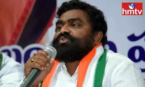 Congress Leader Manavatha Roy Fired on MLA Sandra Venkata Veeraiah