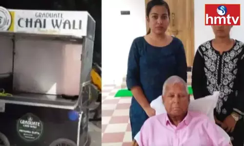 Patna Graduate Chai Wali Gets her Stall back After Dy CM Tejashwi Yadav Help