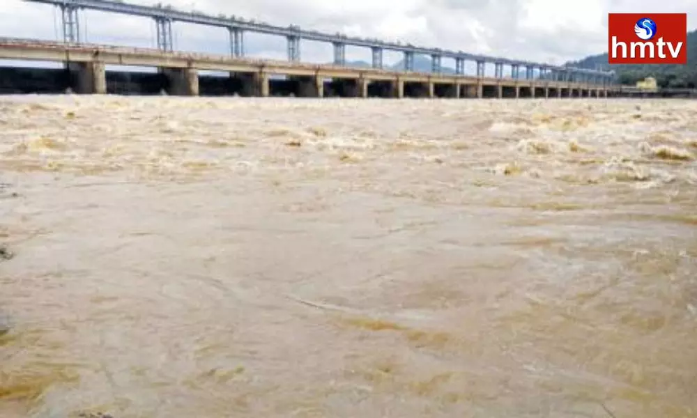 Heavy Flood Water Reaches to Nagavali River