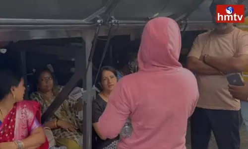 Corporators Stuck In Ghat Road