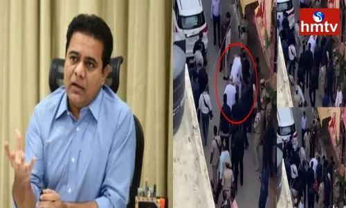 Minister KTR Satires on Bandi Sanjay on Twitter