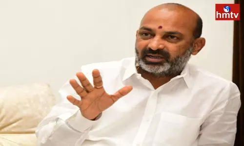 High Tension Continues Near Bandi Sanjay House