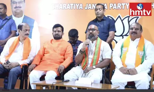 Our Aim is to Week all Parties Says Dharmapuri Arvind