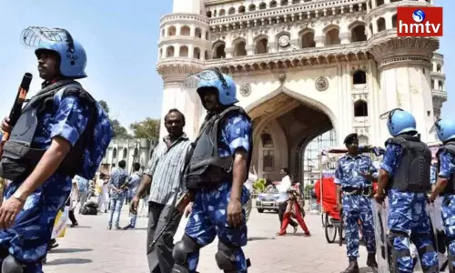 High Alert in Hyderabad Old City