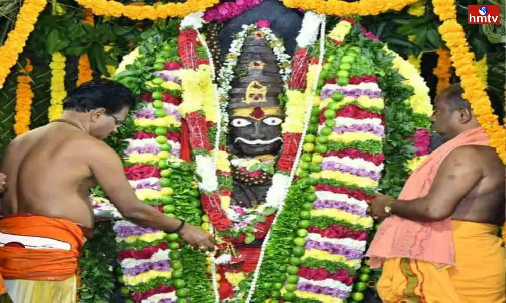 Bayalu Veerabhadra Swamy Special Pooja In Srisailam Temple
