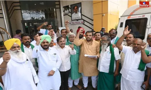 Leaders of Farmers Associations of 26 States Reached Pragathi Bhavan Leaders of Farmers Associations of 26 States Reached Pragathi Bhavan