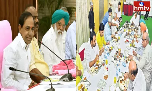 CM KCR Had a long Meeting with Farmers Associations