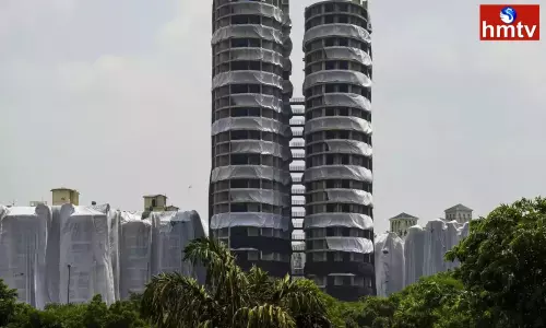 Noida Supertech Twin Towers Demolition