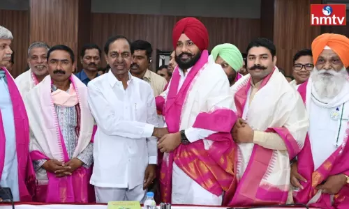 KCR Calls To Raise The Slogan Of Jai Kisan With The Farmers KCR Calls To Raise The Slogan Of Jai Kisan With The Farmers