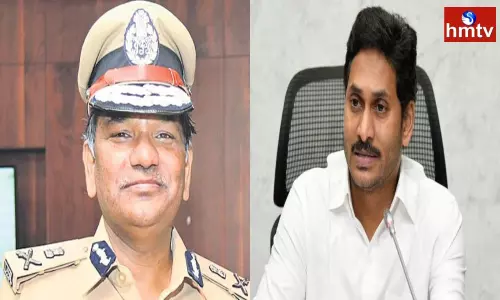 DGP Rajendranath Reddy Meet CM Jagan