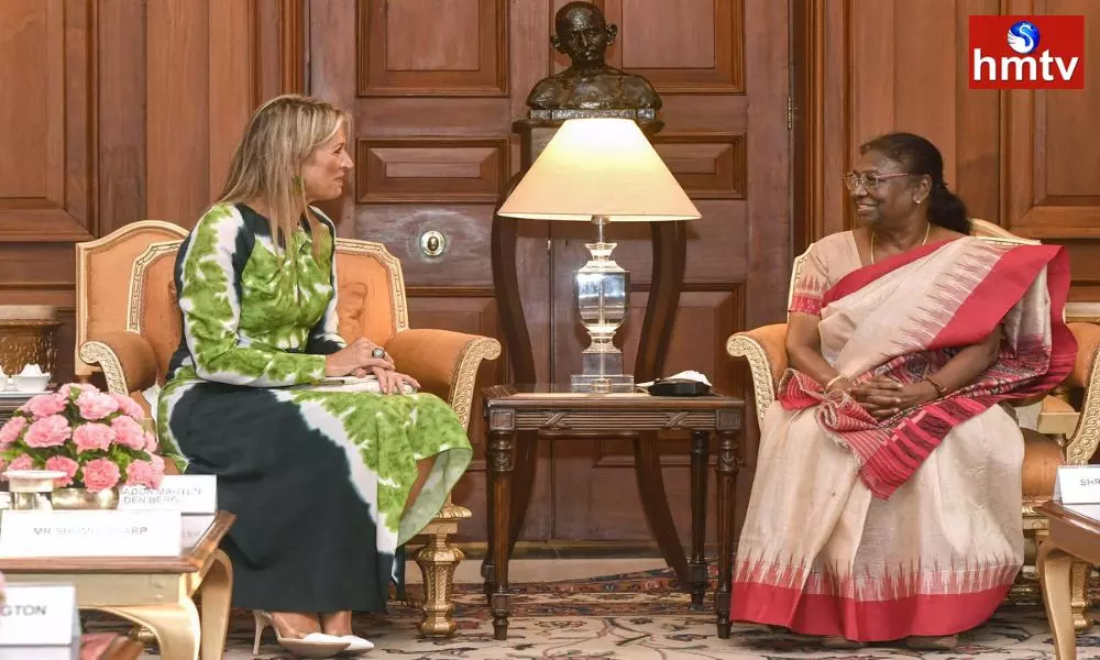 President Droupadi Murmu and Dutch Queen Máxima Discuss Bilateral Ties