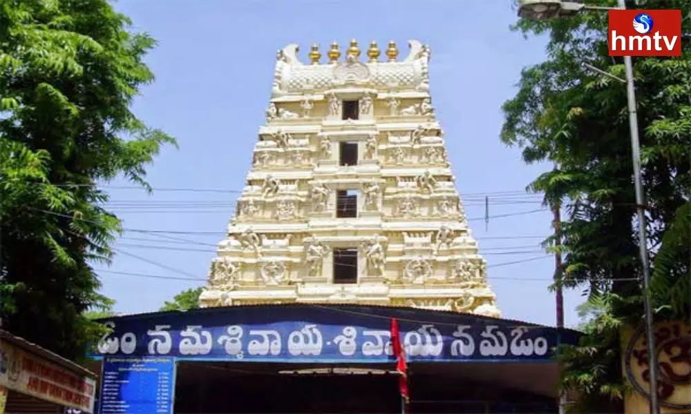 Udayasthamana Pradosha Kala Arjitha Seva Start in Srisailam Temple