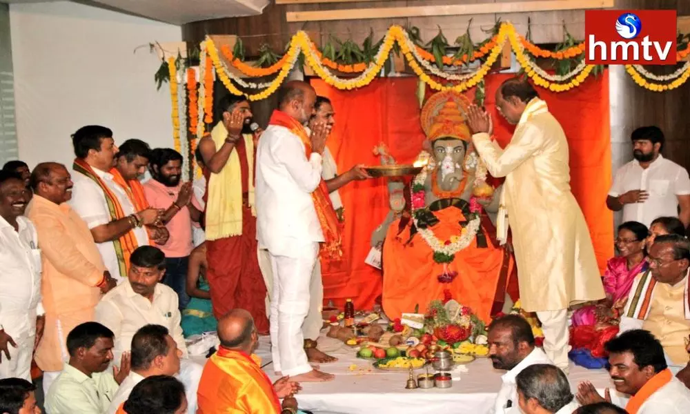 Vinayaka Chavithi Celebrations at BJP State office