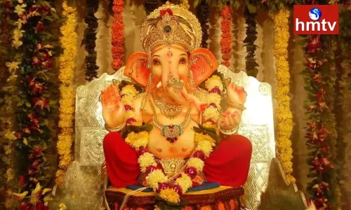 Vinayaka Chavithi Celebrations in Vijayawada