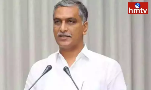 Minister Harish Rao Said Ibrahimpatnam incident is Unfortunate
