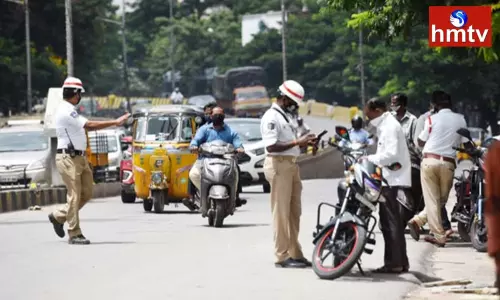 Traffic Rules are Strict in Warangal Traffic Rules are Strict in Warangal