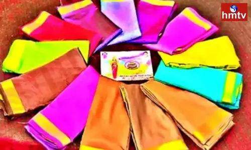 Bathukamma Festival Sarees Prepared Telangana Government Bathukamma Festival Sarees Prepared Telangana Government