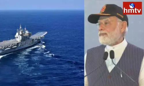 Prime Minister Modi Launched INS Vikrant Prime Minister Modi Launched INS Vikrant