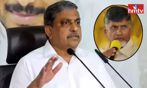 Sajjala Ramakrishna Reddy Fires On Chandrababu