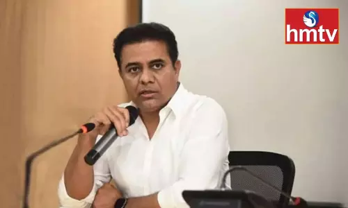 Minister KTR Slams Central Govt Over Bulk Drug Park Establishment Proposal of Telangana