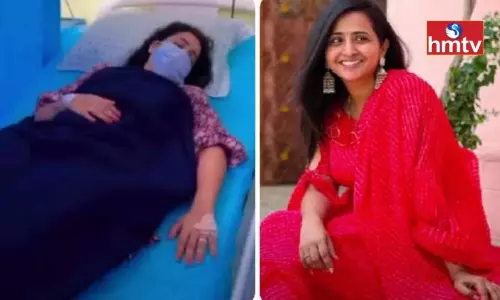 Anchor Lasya Hospitalised due to Illness