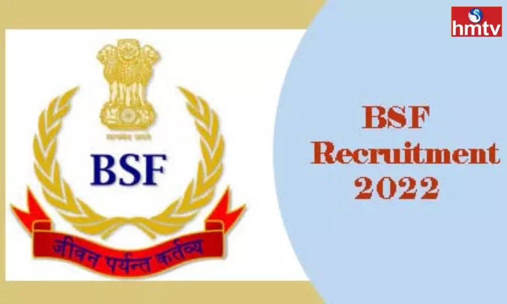 BSF Recruitment 2022 Head Constable Radio Operator, Radio Mechanic Posts