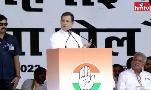 Rahul Gandhi Speaks at Ramlila Maidan in Delhi