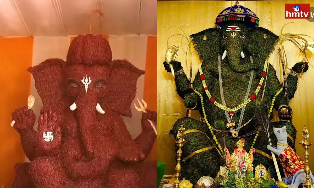 Different Types Of Ganesh Idols At Warangal