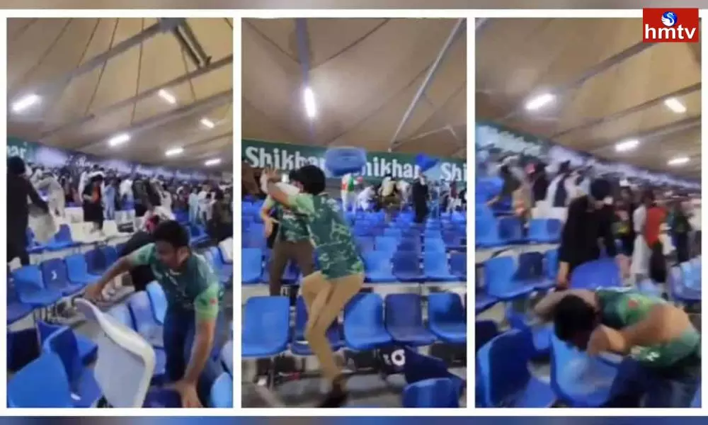 Fans Fight at Sharjah Stadium After Pak Beat Afg