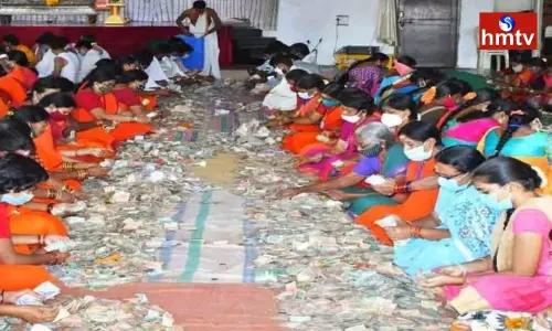 Srisailam Mallanna Hundi Counting