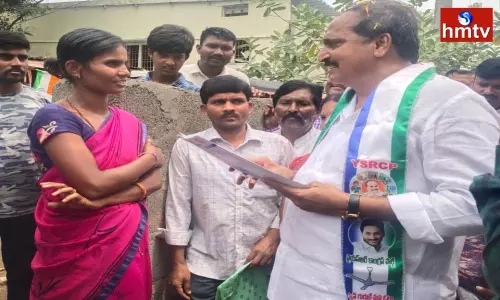 YCP MLA Silpa Chakrapani Reddy Starts Gadapa Gadapa ku YSR Program