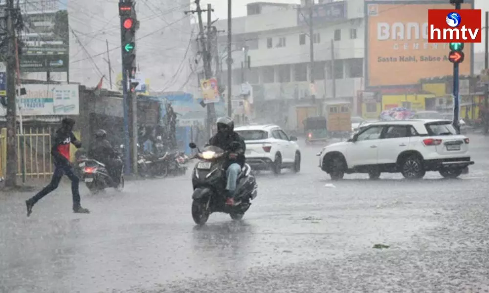 Heavy Rain In Hyderabad