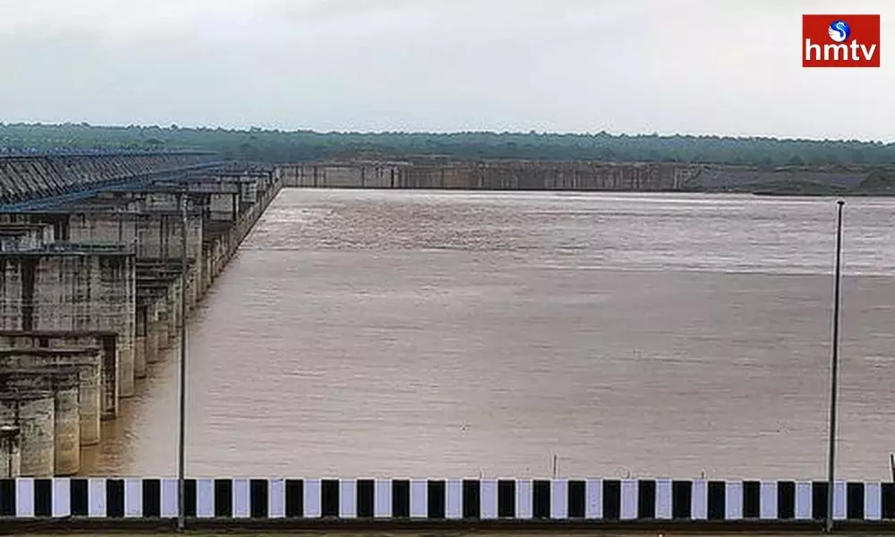 Godavari floods at Kaleshwaram | Telugu News