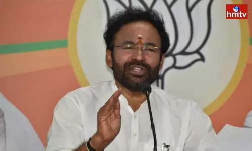 BJP Leaders Meeting Under the Leadership of Union Minister Kishan Reddy