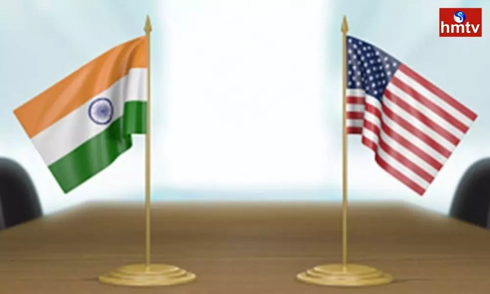 India Protests Against US Aid to Pakistan | Telugu News