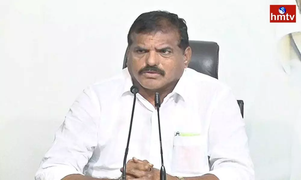 Minister Botsa Satyanarayana Fire on TDP
